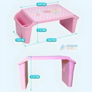 Baby Reading & Writing Table – Kids Study Table with Storage Box | Durable Plastic Table for Children