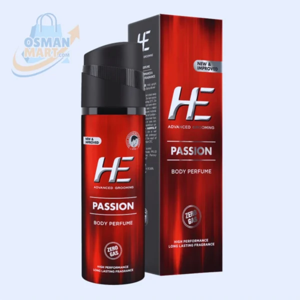 HE Advance Grooming Perfume Passion Body Spray (Gas) | Osman Mart