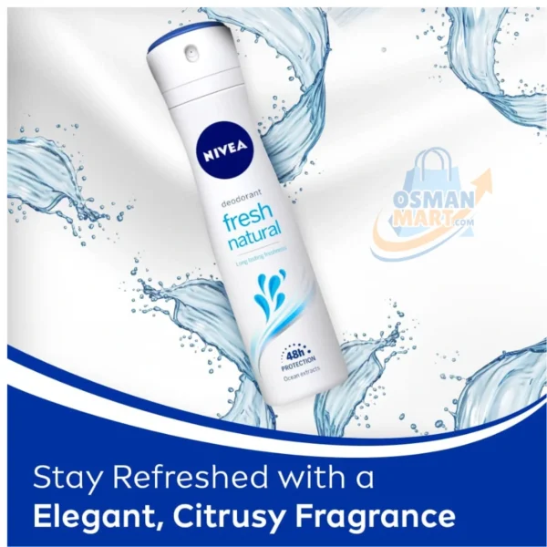 International Products Nivea Deodorant Fresh Natural 150 ml | Osman Mart - Image 3