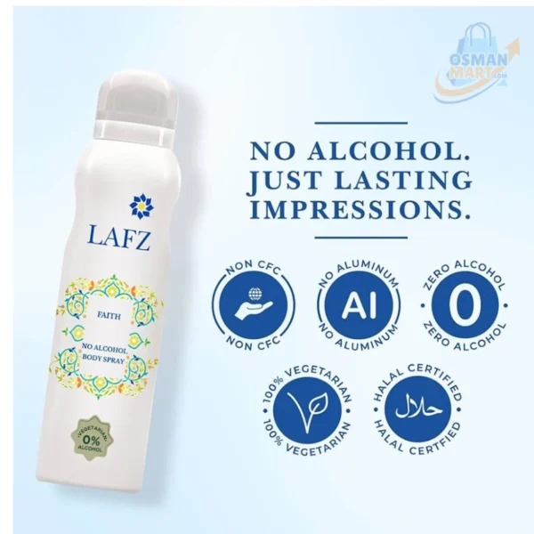 LAFZ Halal No Alcohol Perfume Faith  | Osman Mart - Image 3