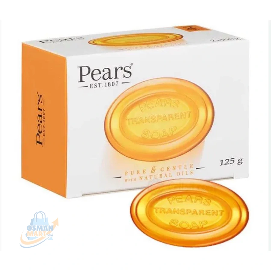Pears body soap Pure and Gentle used for malefemale - 125 gm (Indian) | Osman Mart