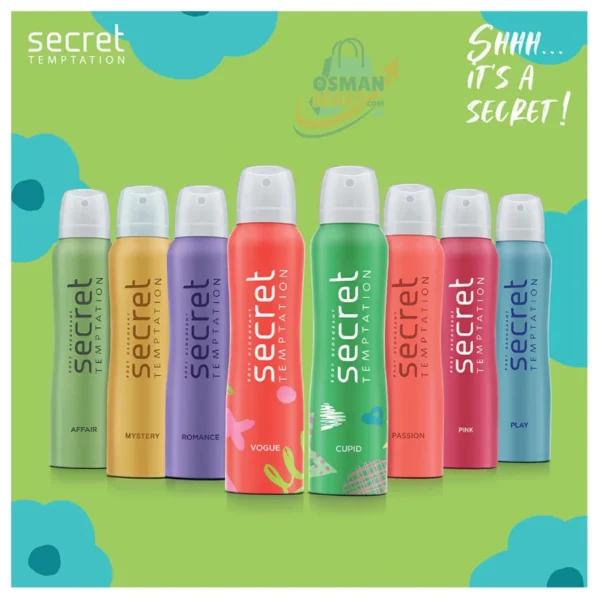 Secret Temptation Cupid Body Deodorant for Women  | Osman mart - Image 4