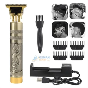 T9 Electric Rechargeable Trimmer – Best Beard & Hair Clipper in BD