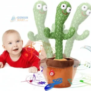 Talking and Singing Cactus Plush Toy | Rechargeable Dancing Toy for Kids