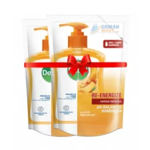 Dettol Handwash Re-Energize Refill 170ml (Combo Pack of 2)