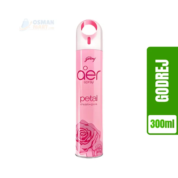 Godrej Aer Room Air Freshener Spray – Petal Crush Pink