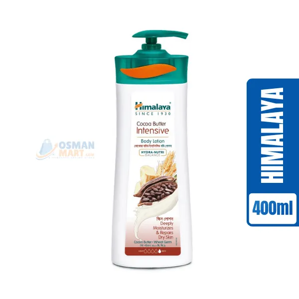 Himalaya Cocoa Butter Intensive Body Lotion for Dry Skin- 400ml