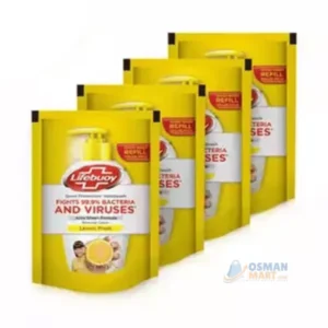 Lifebuoy Handwash Lemon Fresh Refill Multipack 170 ml (Combo 4 pcs)