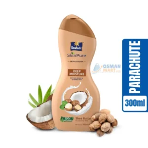 Parachute Skin Pure Deep Moisture Body Lotion with Shea Butter & Coconut Milk – 300ml