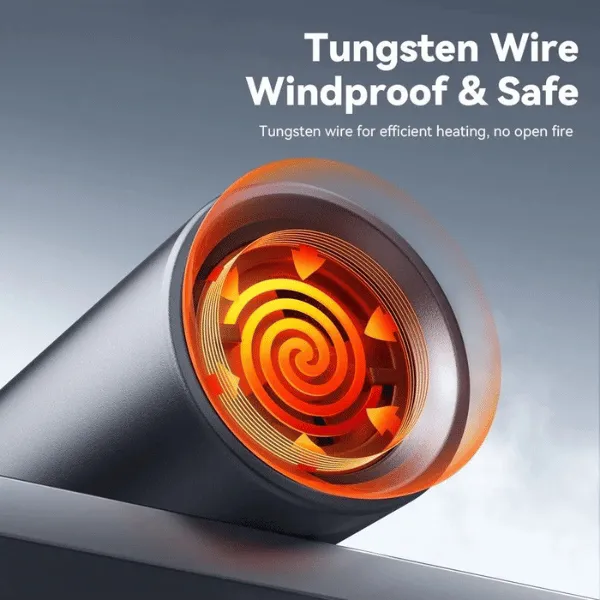 USB-C Mini Lighter – Rechargeable Tungsten Wire Flameless Windproof Lighter for Outdoor & Daily Use - Image 2