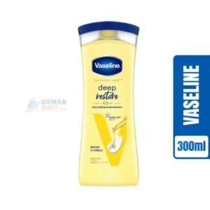 Vaseline Deep Restore Body Lotion – Intensive Care Moisturizer for Smooth Skin