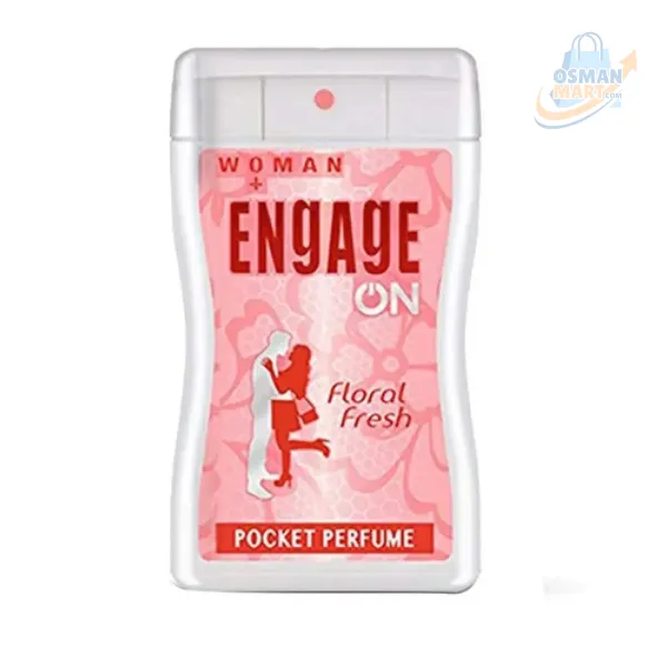 Pocket perfume Engage ON Floral Fresh used for female - 18 ml