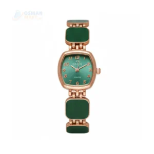 Elegant Women’s Fashion Watch – Black with Gold